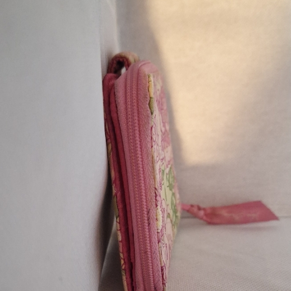 Vera Bradley Floral Pink Wallet - Picture 7 of 9